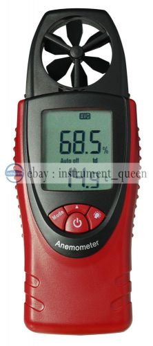 ST8021 Digital Anemometer Air Speed Meter Temperature Humidity Wind Chill 125