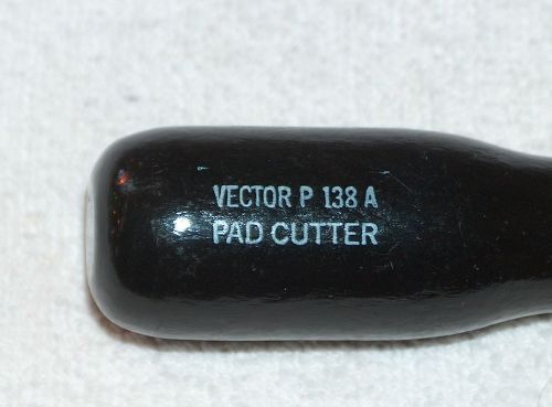 Vintage tools -  vector p 138a pad cutter for sale