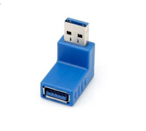 10pcs new 90 degree elbow usb3.0 adapter male to female for sale