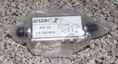 ^^ ANZAC AM-110 0.5-100MHZ AMPLIFIER- NEW?