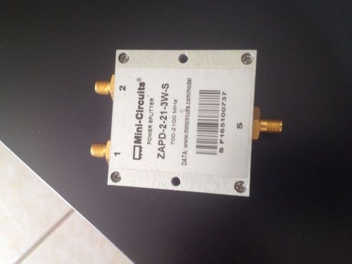 Mini-Circuits ZAPD-2-21-3W-S 2-Way Power Splitter/Combiner 700-2100 MHz, SMA