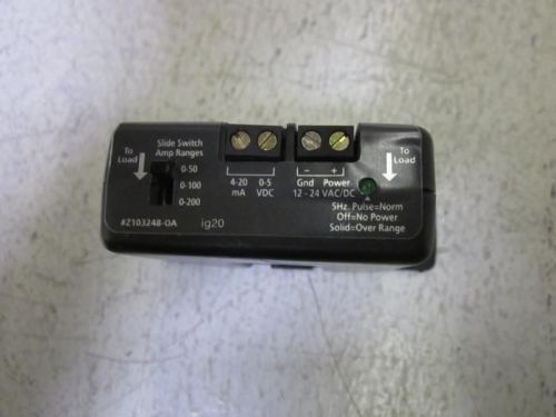 VERIS INDUSTRIES, HAWKEYE 970HCA DC CURRENT SENSOR *NEW OUT OF A BOX*