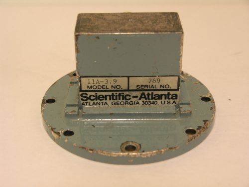 Scientific Atlanta 11A-3.9 Waveguide Adaptor.  WR 187 to N(F).  3.95 to 5.85GHz.