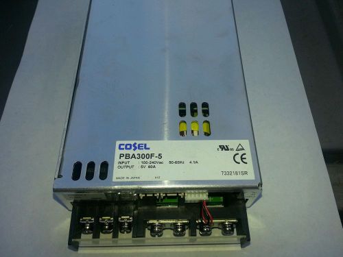 Cosel DC Power Supply PBA300F-5