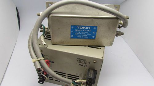 OMRON S82F-3024 POWER SUPPLY WITH TOKIN LF-220 NOISE FILTER