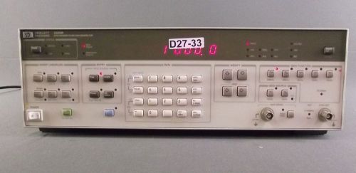 Hp agilent 3325b synthesizer/function generator opt 001 **30 day warranty** for sale