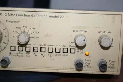 WAVETEK Function Generator model 20 ( 2 MHz )