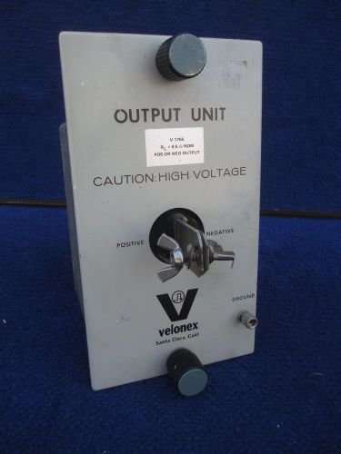 #W233 Velonex Pulse Generator Plug In High Voltage V-1765