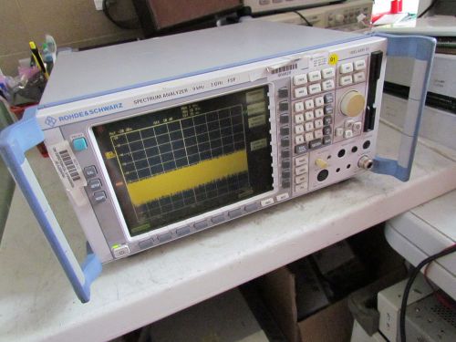 Rohde &amp; Schwarz FSP3 Spectrum Analyzer, 9 kHz - 3 GHz  R&amp;S FSP option B3 B4