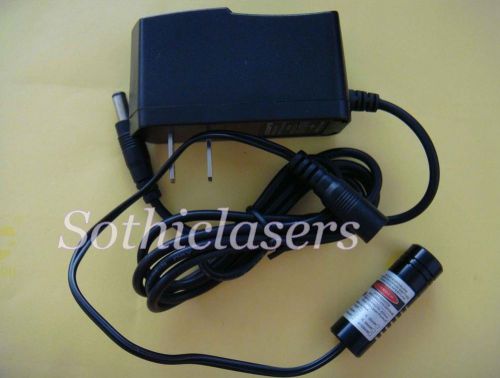 660nm 200mw Red Laser Module line Lazer diode AC adapter DC3V 5V