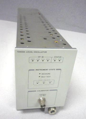 Hewlett Packard Agilent 70900A Local Oscillator RF Spectrum Analyzer for 70001A