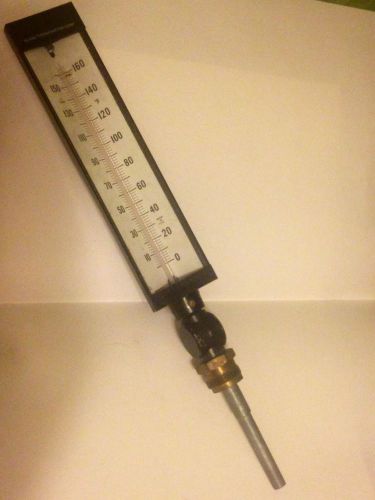 Weksler adjustable angle glass thermometer 0-160 a 17-128 for sale