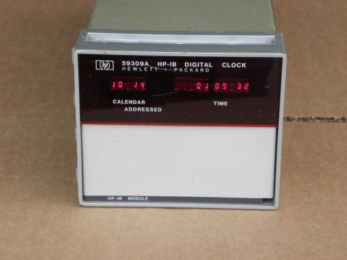 HP Agilent 59309A HP-IB Module Digital Clock