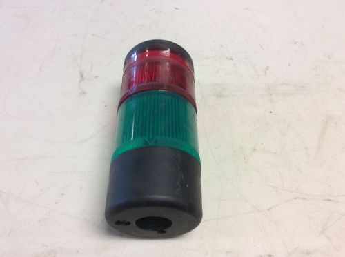 Telemecanique xva-lc4 xva-lc3 red green stack light w/ base xva lc4 lc3 for sale