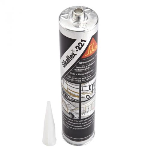 Sikaflex 221 / 300 ml / White / Polyurethane sealant / New