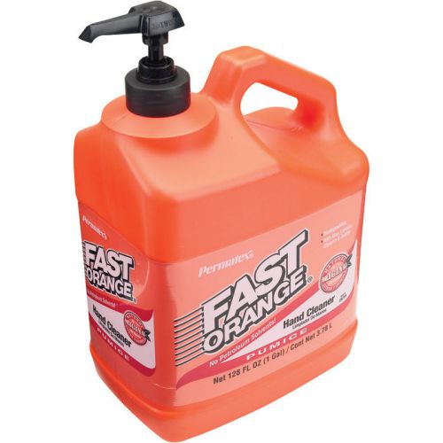 Fast orange hand cleaner pumice 128 oz pump