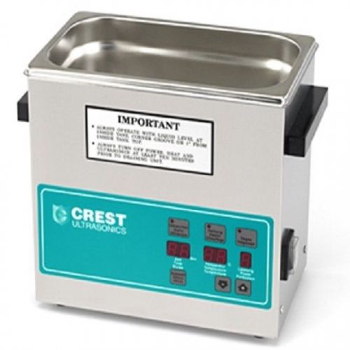 New crest 3.25 gallon cp1100d ultrasonic heated cleaner for sale
