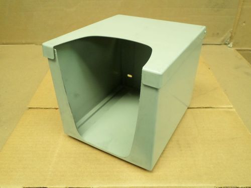 Kimberly-Clark 9107 Grey Plastic Quarter-Folded Wiper Dispenser