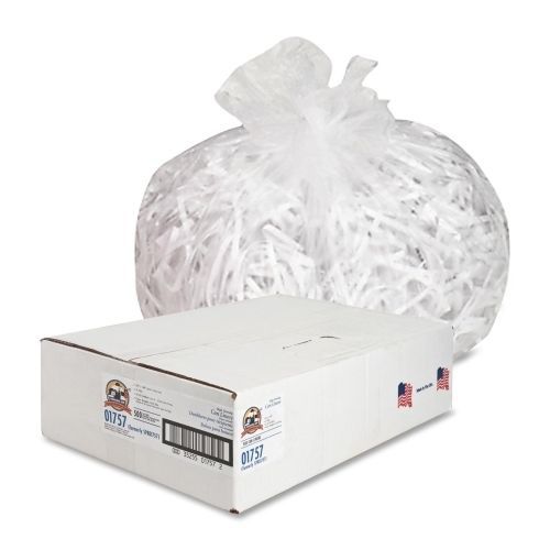 Genuine Joe 01757 31-33 Gallon High Density Can Liners, Clear - 500-Pack