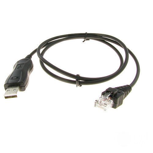 Radio Programming Cable USB FTDI Chipset for Motorola Mobile Radios 8-Pin RJ