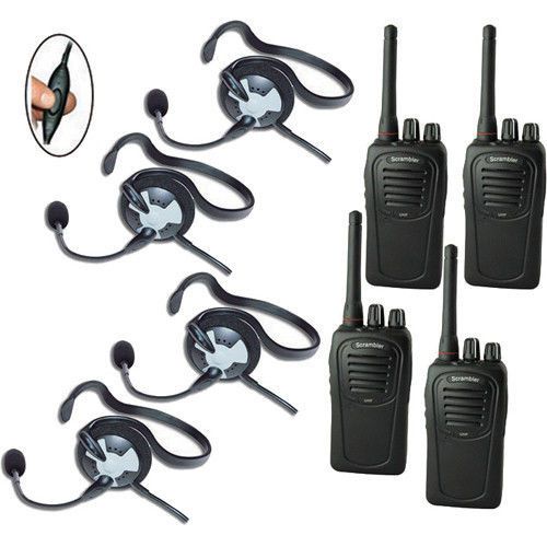 Sc-1000 radio  eartec 4-user two-way radio system fusion inline ptt fnsc4000il for sale