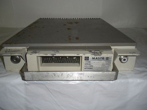 Vintage GE Mastr II Trunk MOBILE PORTABLE RADIO TWO-WAY VHF/UHF/FM Police