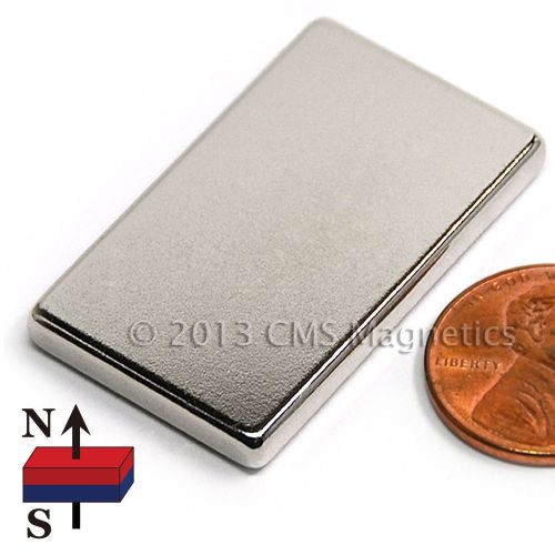 Neodymium Magnet N42 1.5x7/8x5/32&#034; NdFeB Rare Earth Magnet 50 PC