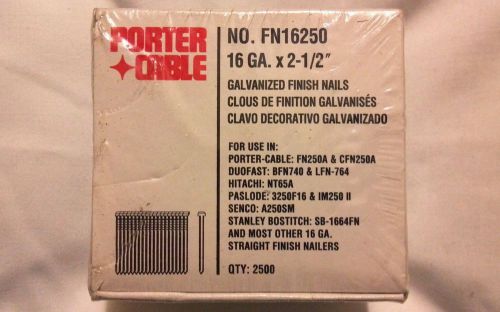 Porter cable 18ga. x 2-1/2&#034; qty 5000 for sale