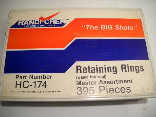 MEDALIST HANDI CHECK HC-174 INTERNAL RETAINING RING KIT (395pcs) NOS