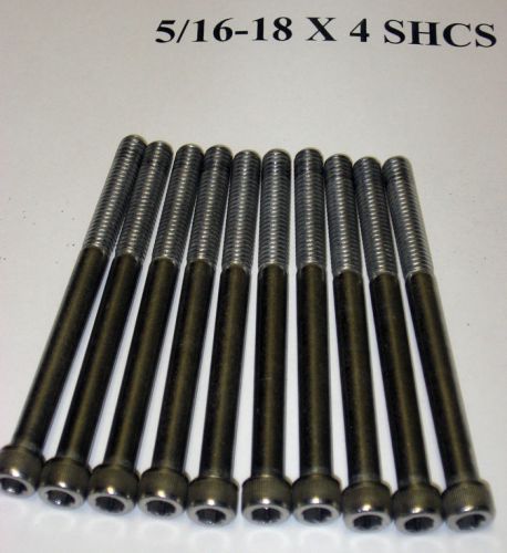 Stainless Steel Socket Head Cap Screw (SHCS) 5/16-18 x 4