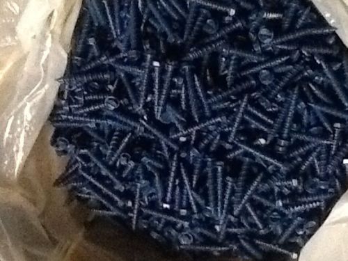 (1000) Hex Washer Head 3/16 x 1-1/4 Concrete Screws Tapcon Anchor