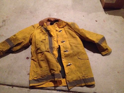 48 Jacket Coa Firefighter Turnout Bunker Fire Gear GLOBE