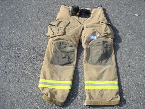 40x35 Pants Firefighter Turnout Bunker Fire Gear - JANESVILLE.....P562