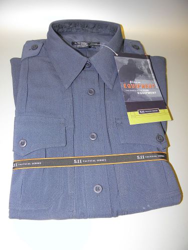 5.11 tactical shirt 31023 short sleeve poly/rayon uniform shirt womens sm gray for sale