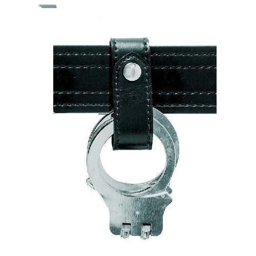Safariland 690-4pbl black basketweave black snap handcuff strap for sale