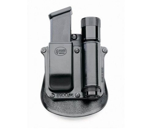 Fobus sf6900 black flashlight/magazine combo paddle pouch for sale