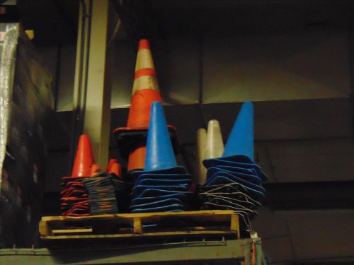 traffic cones lot
