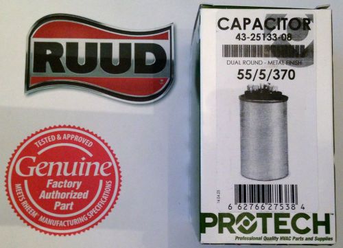 Rheem ruud capacitor 55/5 370 43-23204-17 43-26261-17 for sale