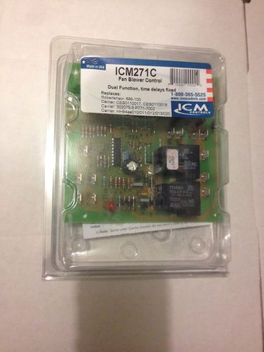 New icm controls icm271c carrier bryant fan blower control board hh84aa020 for sale