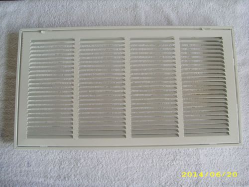 Hart &amp; Cooley Air Filter Grill Vent Register White  673  24x12