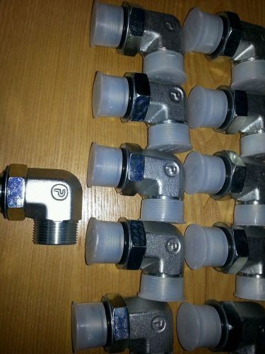 Lot of 11 parker hydraulic fittings no reserve for sale