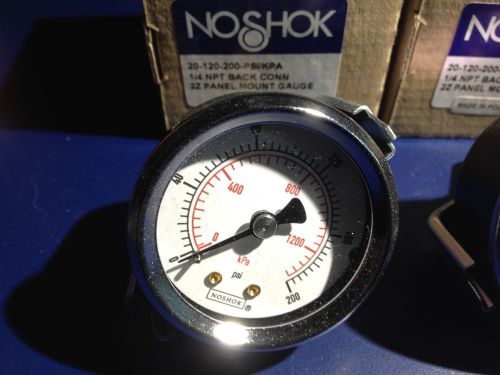 Industrial gauges.   noshok 20-120-200psi/kpa for sale