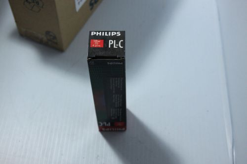 1 box of 7 New PL-C 18W,3500K,4 Pin Flourescent Lamps.Phillips Brand