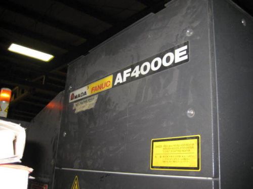 1 used 4000 watt amada 6’ x 12’ laser cutting machines for sale