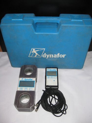 DYNAFOR TRACTEL LLX 12.5t DIGITAL TENSION LOAD CELL CRANE SCALE, CALIBRATED 2014