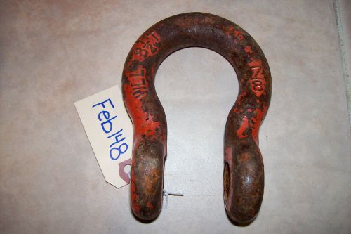 Mckissick shackle clevis 8.5 ton wll 22mm  7/8&#034;  usa feb148 for sale