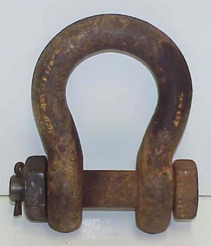 Skookum nut &amp; cotter anchor shackle rigging clevis 12 ton 1-1/4&#034; pin for sale