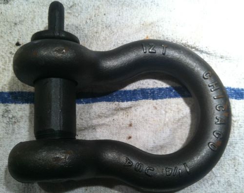 Chicago screw pin shackle clevis 12ton 1-1/4&#034; usa for sale