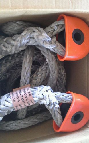 Lift-it 40,000 pound tested maxi-braid specrta sling w/ certificate 1&#034; x 41&#039; 6&#034; for sale