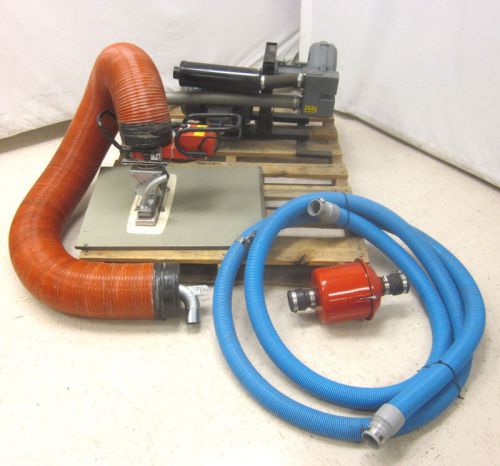 Vaculex 5-hp vacuum hoist lift lifting aid system 3-ph 7&#034; dia tube single-pad for sale